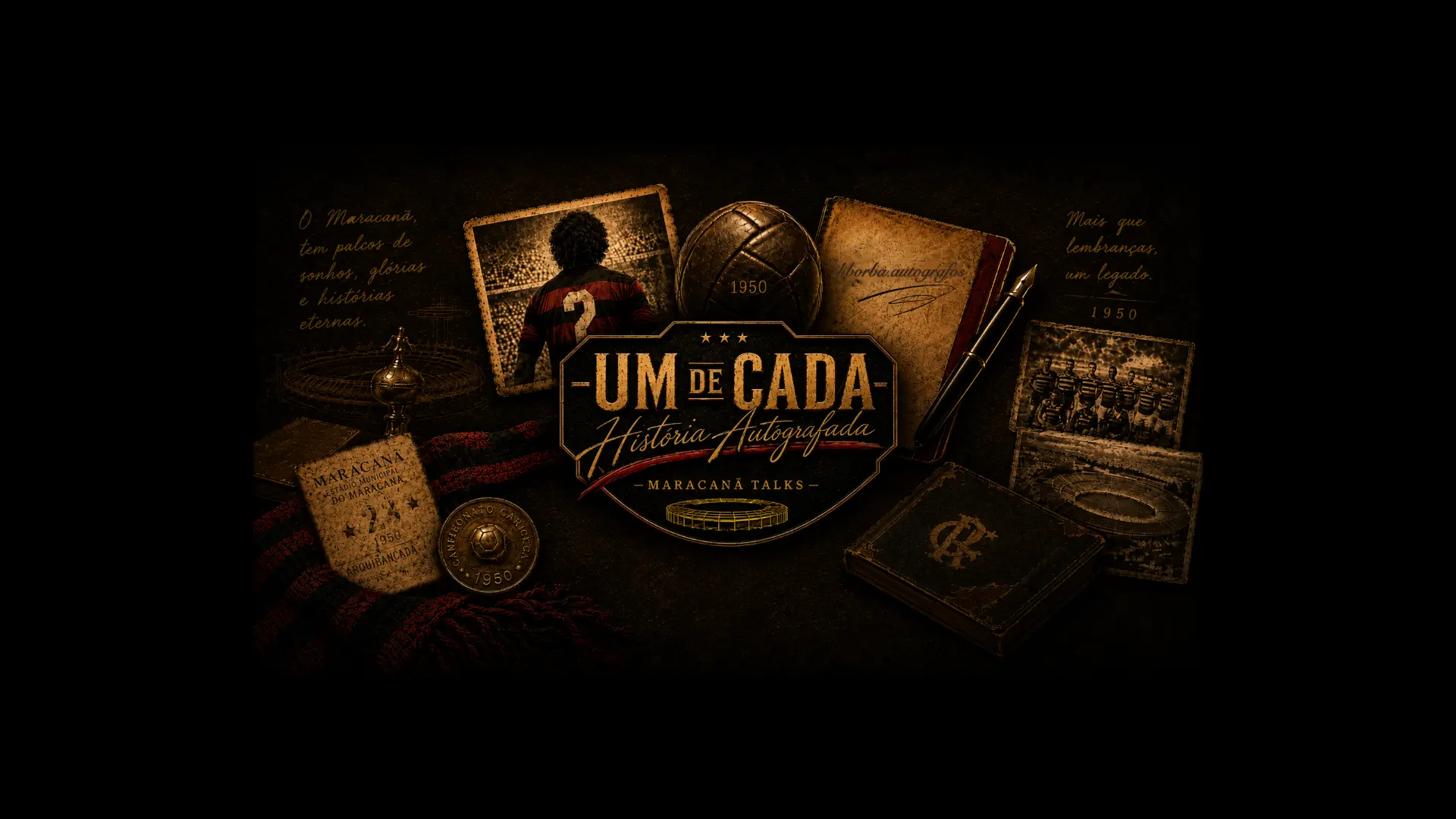 Acervo Um de Cada — memorabilia, cards e autógrafos do futebol